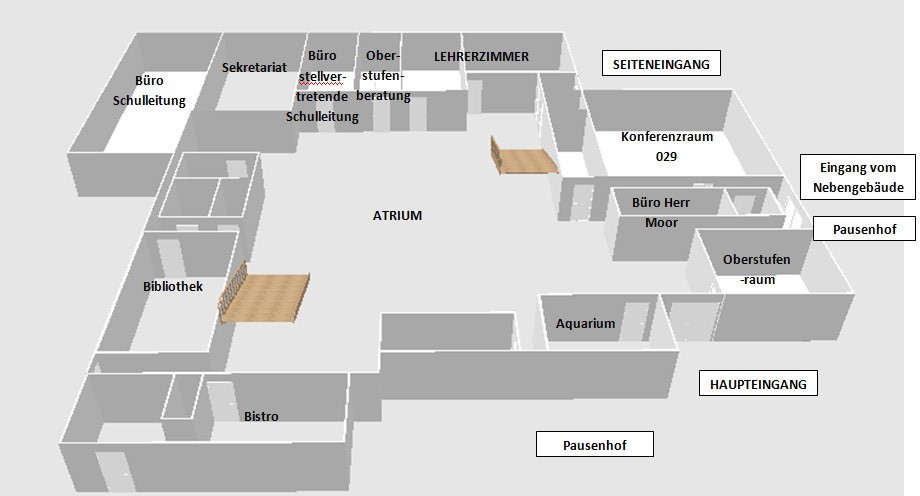 Lageplan Reuchlin HG EG